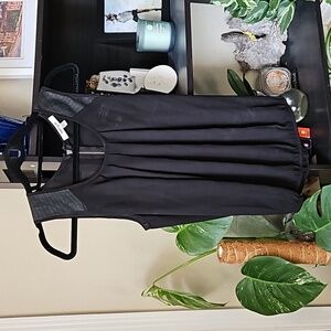 Daniel Rainn Tank Top with Faux Leather